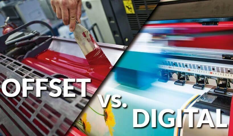 In kỹ thuật số và in offset: Khác biệt và khi nào nên chọn?