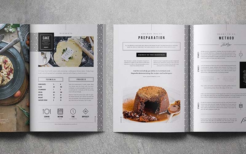 In catalogue nhà hàng đẹp chống nước theo yêu cầu