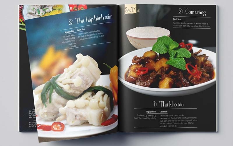 In catalogue nhà hàng đẹp chống nước theo yêu cầu