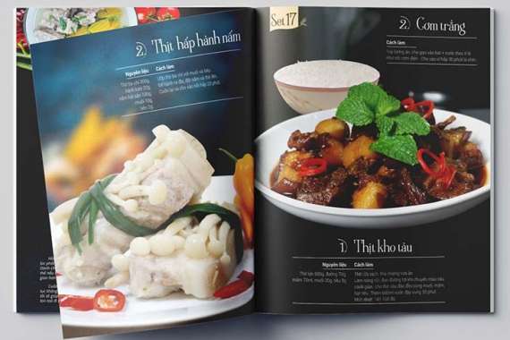In catalogue nhà hàng đẹp chống nước theo yêu cầu