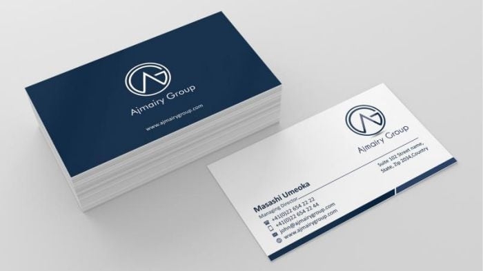 Chuyên in card visit thiết kế sẵn, giá rẻ, chất lượng