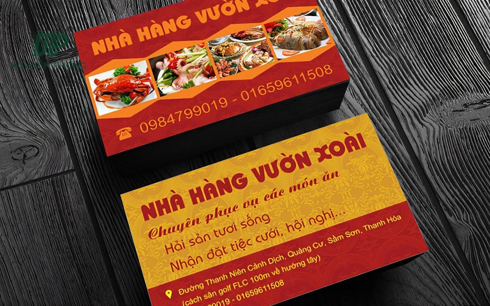 Dịch vụ in card visit gấp lấy nhanh, giá rẻ