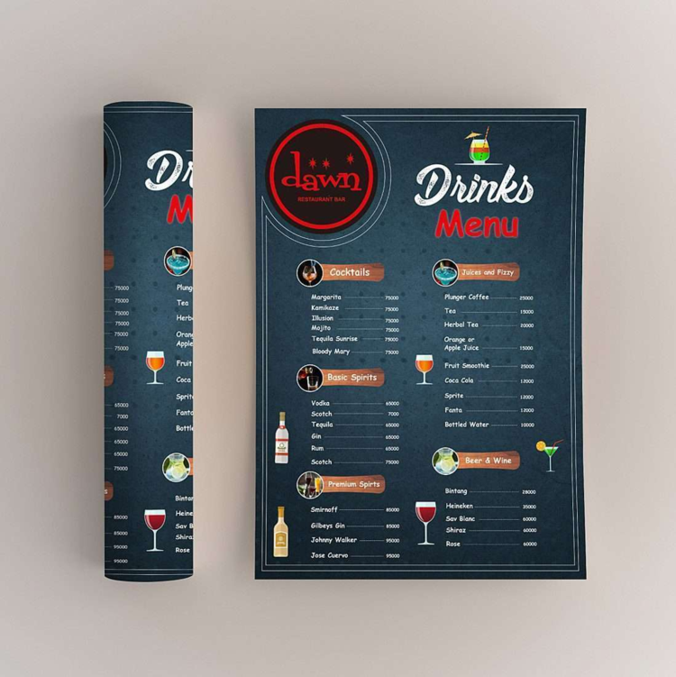 Tìm nơi in menu nhựa chống nước tại HCM uy tín nhất