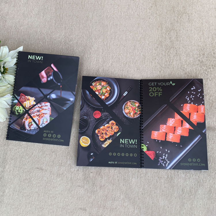 Tìm nơi in menu nhựa chống nước tại HCM uy tín nhất