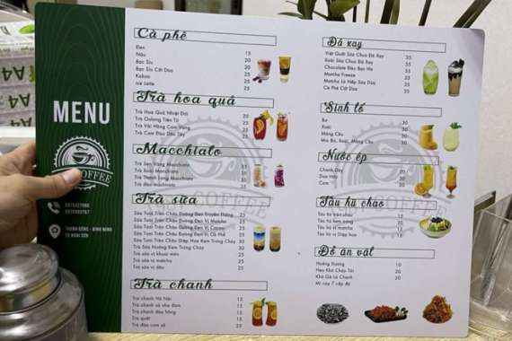Cách lựa chọn kích thước và hình dáng menu phù hợp