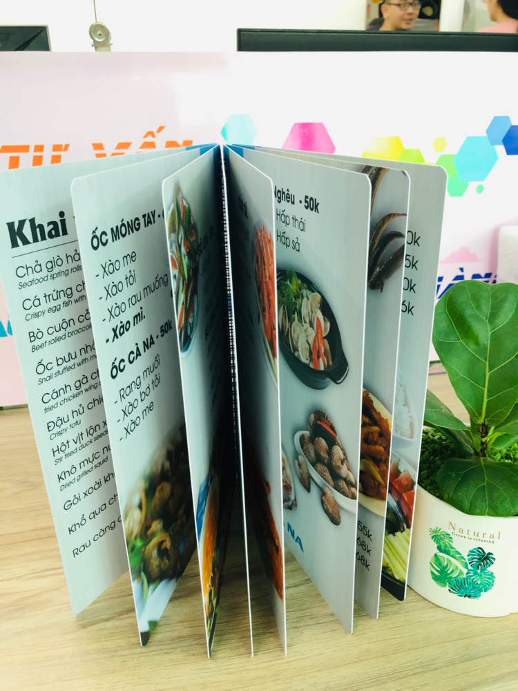 Địa chỉ in menu nhựa chống nước đáng tin cậy cho bạn