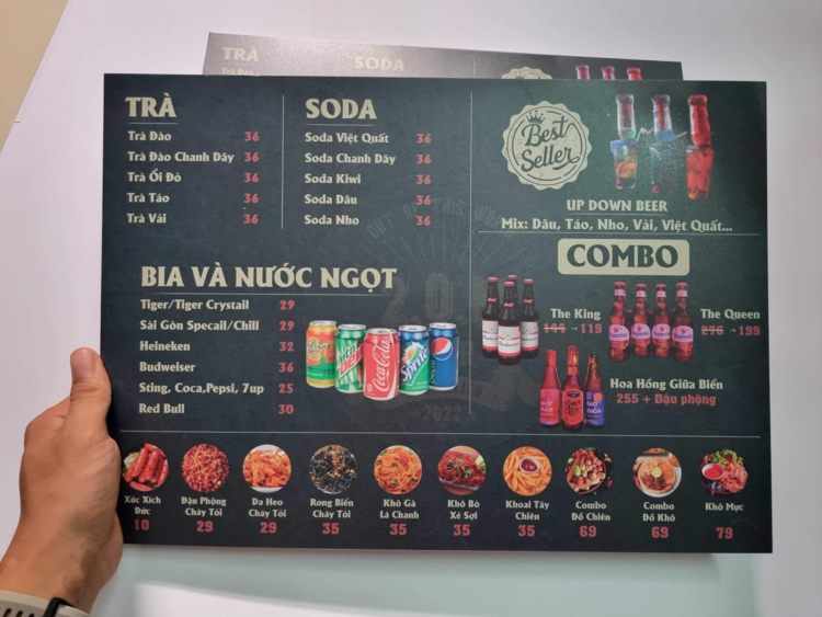 Địa chỉ in menu nhựa chống nước đáng tin cậy cho bạn