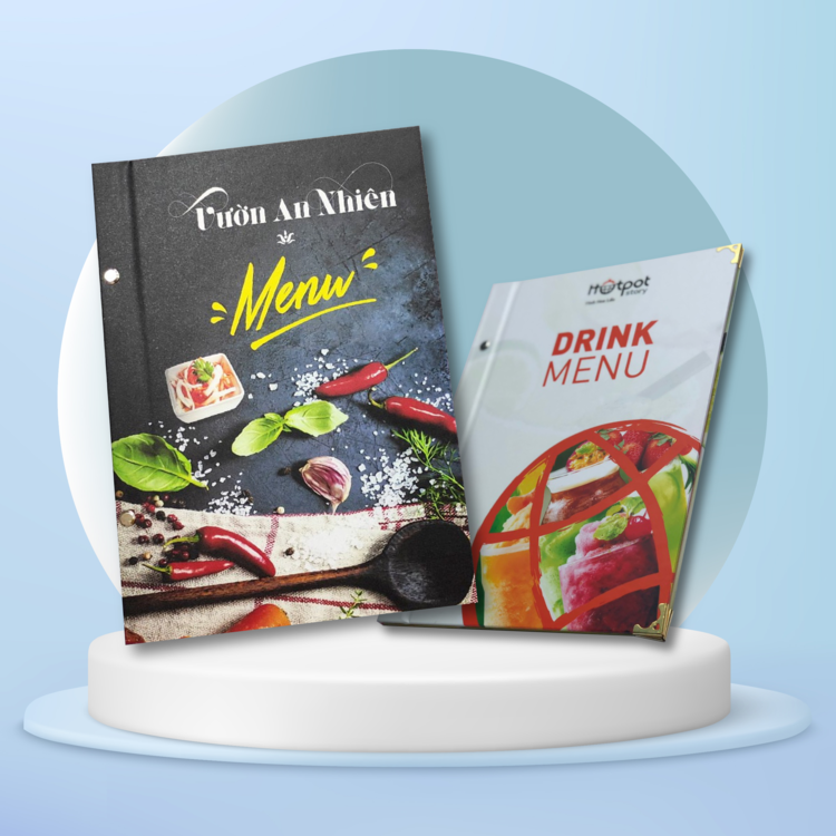 Hướng dẫn chọn chất liệu in menu phù hợp với từng loại hình kinh doanh