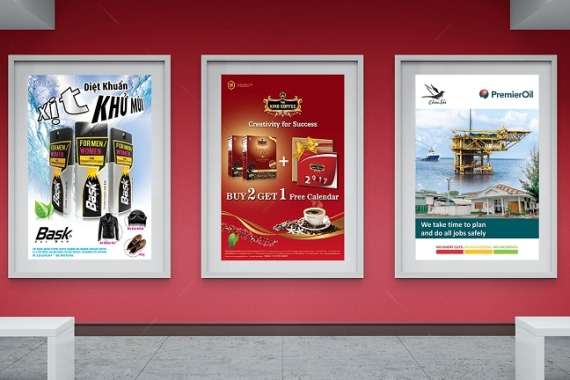 In Poster Phương Tiện Truyền Thông Trực Quan Đầy Sức Hút