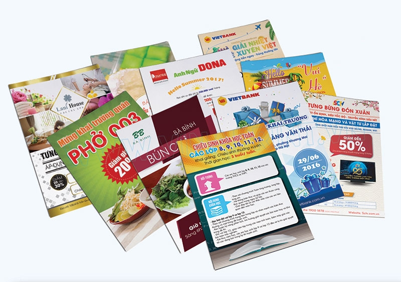 In Tờ Rơi Hình Thức Truyền Thông Quen Thuộc Vẫn Hiệu Quả